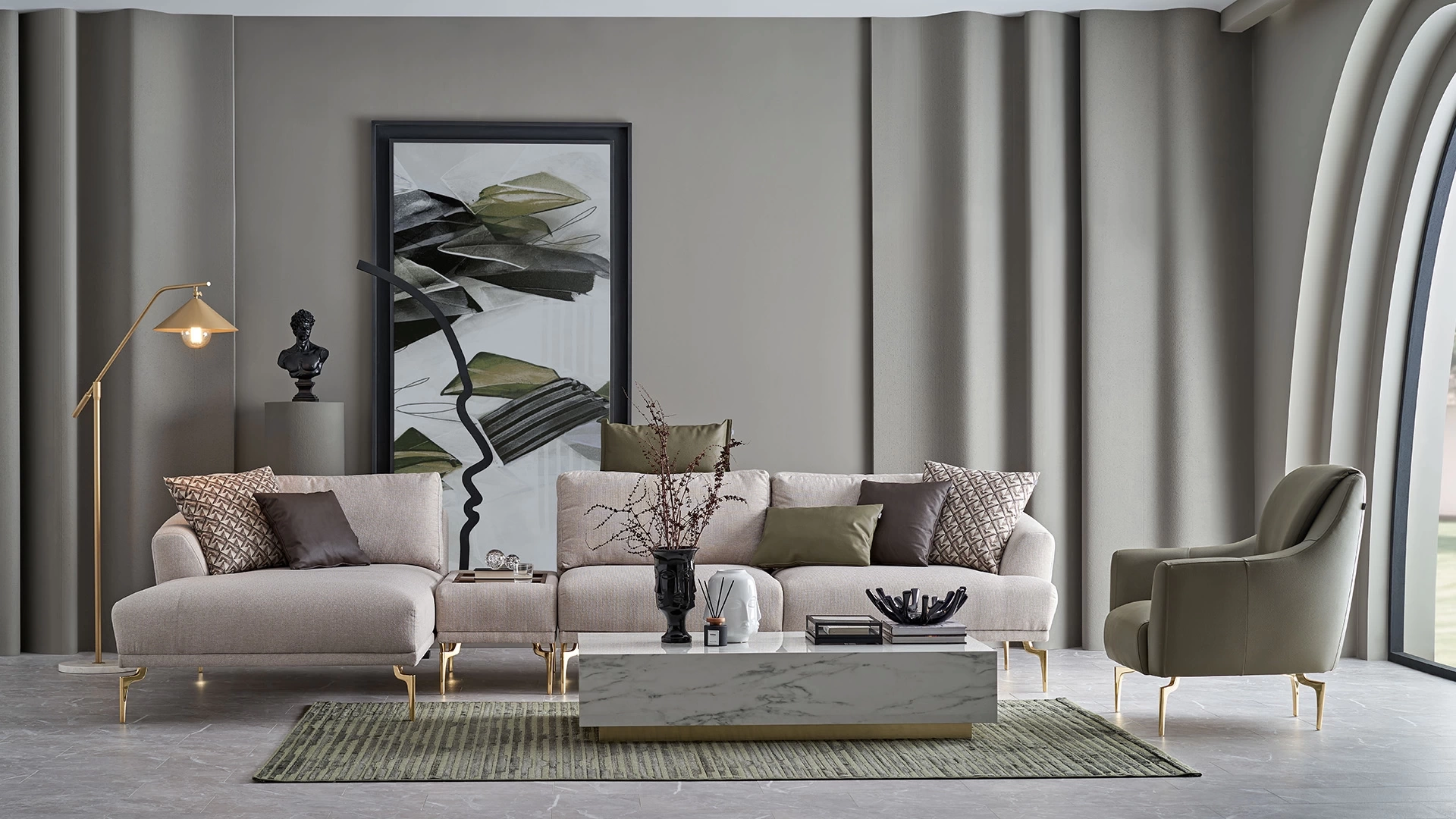 GIZA COMFORT İkili Divan